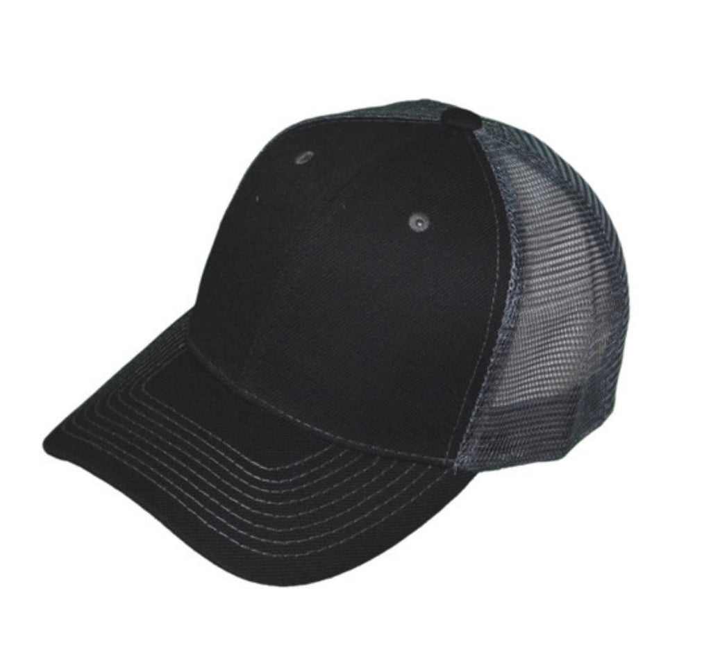 Trucker Hats with Leather Patch