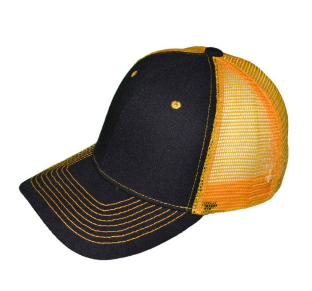 Trucker Hats with Leather Patch