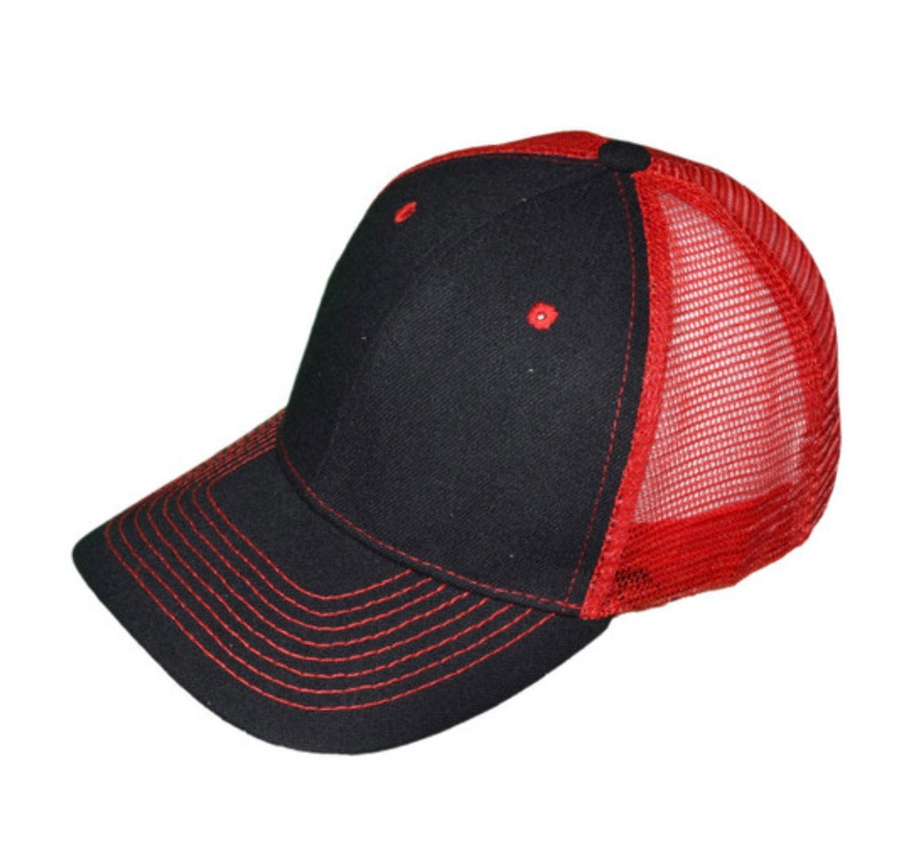 Trucker Hats with Leather Patch