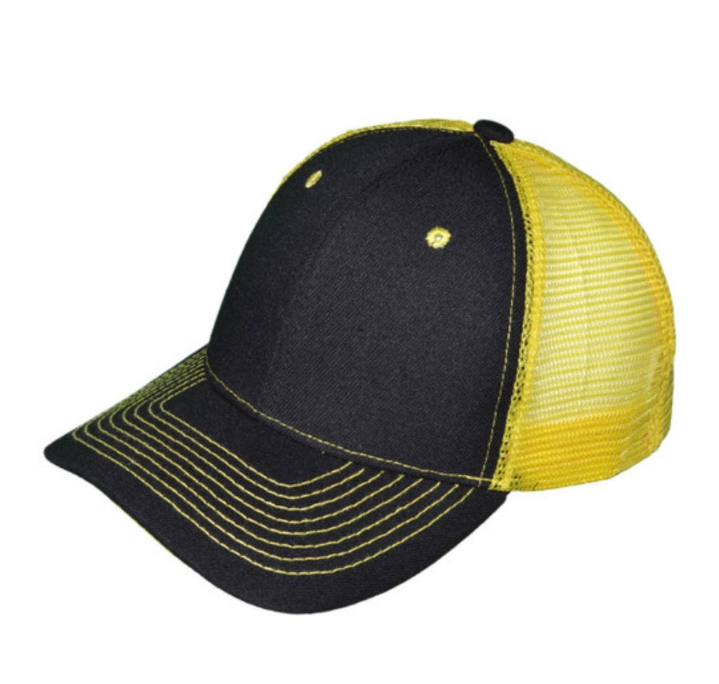 Trucker Hats with Leather Patch