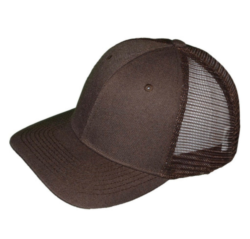Trucker Hats with Leather Patch