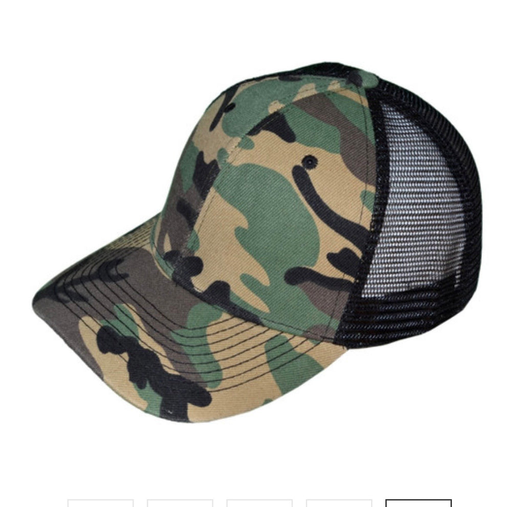 Trucker Hats with Leather Patch
