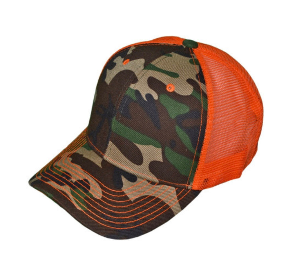 Trucker Hats with Leather Patch