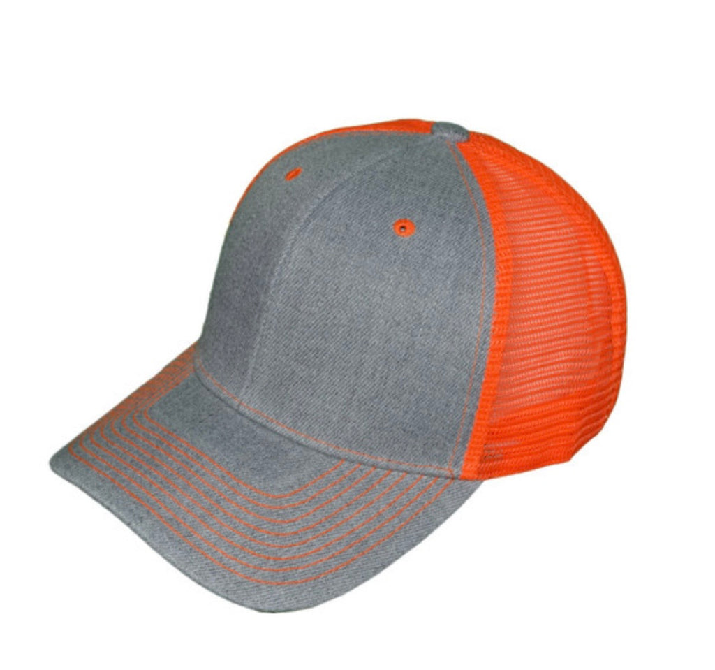 Trucker Hats with Leather Patch