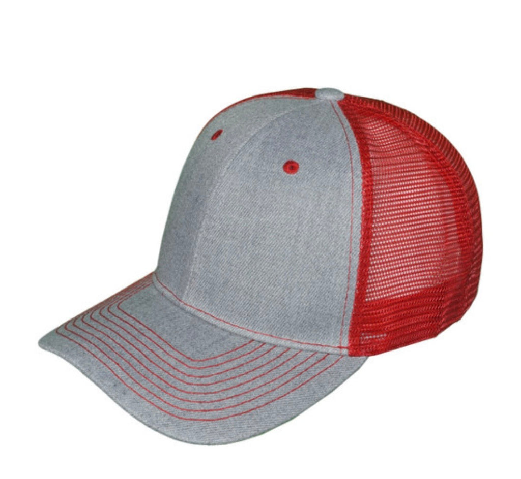 Trucker Hats with Leather Patch