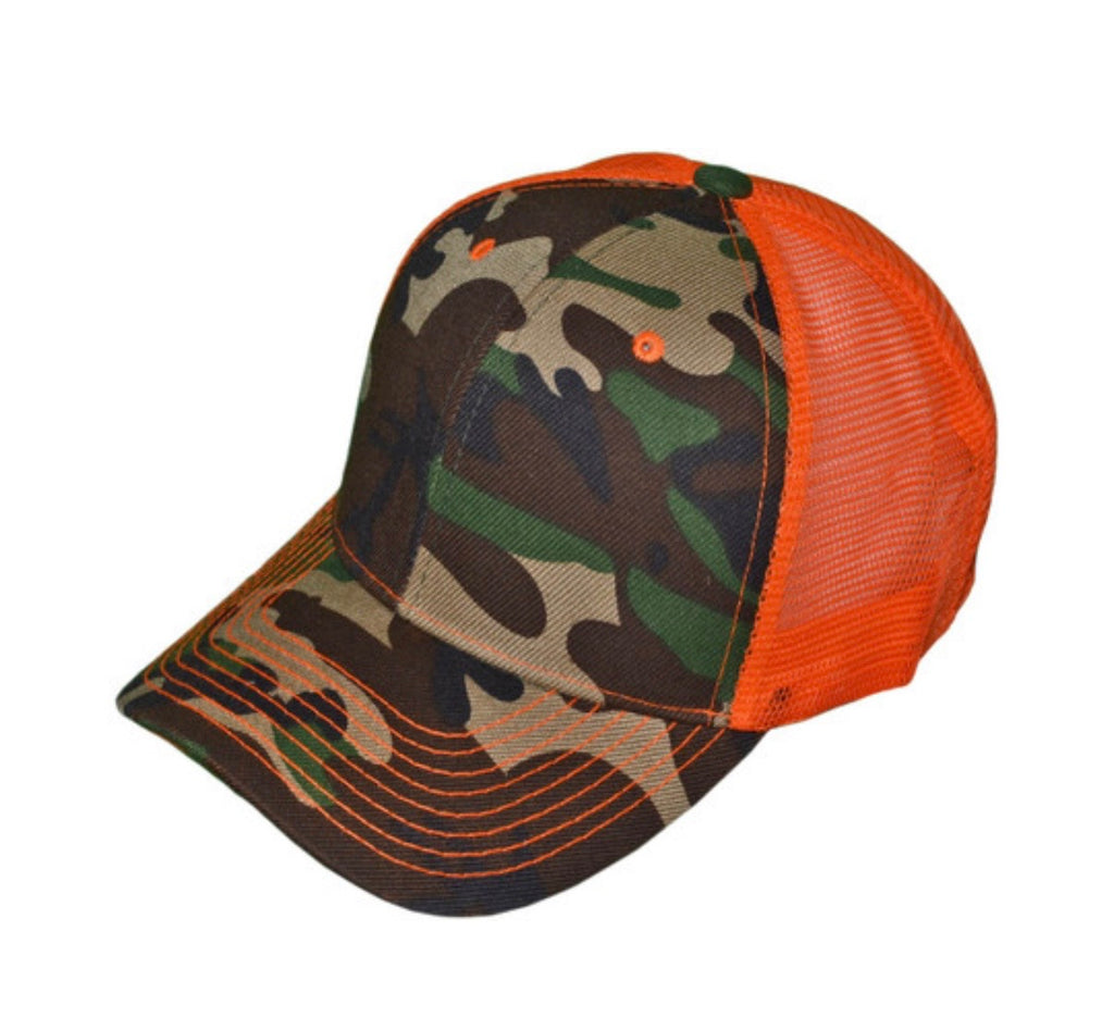 Trucker Hats with Leather Patch