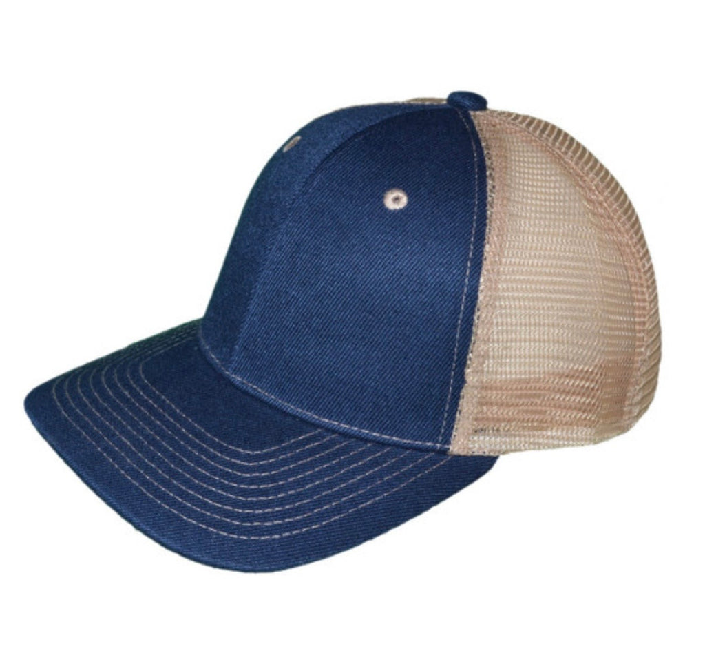Trucker Hats with Leather Patch