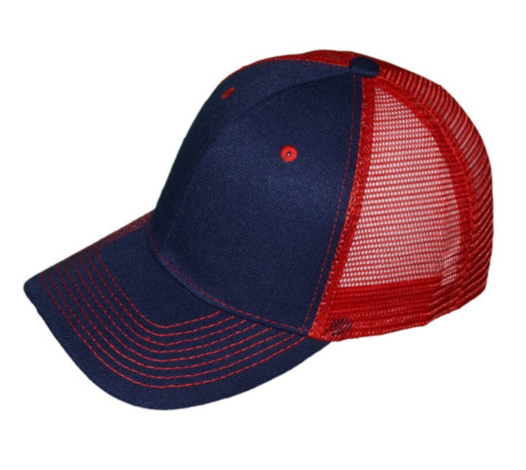 Trucker Hats with Leather Patch