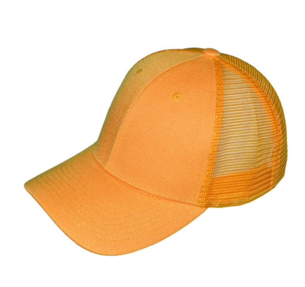 Trucker Hats with Leather Patch
