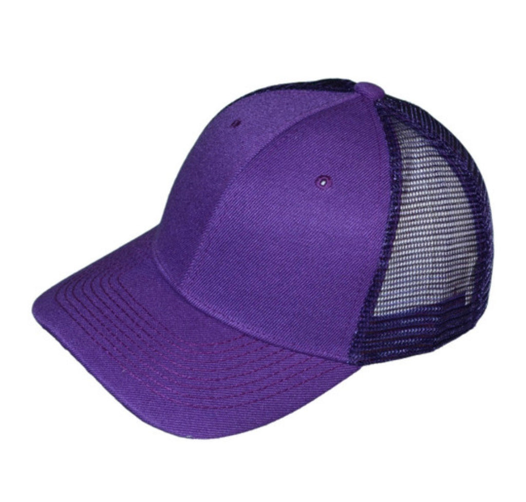 Trucker Hats with Leather Patch