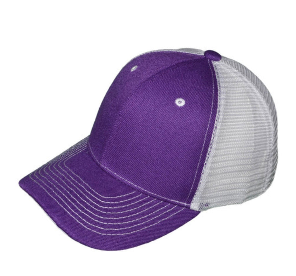 Trucker Hats with Leather Patch