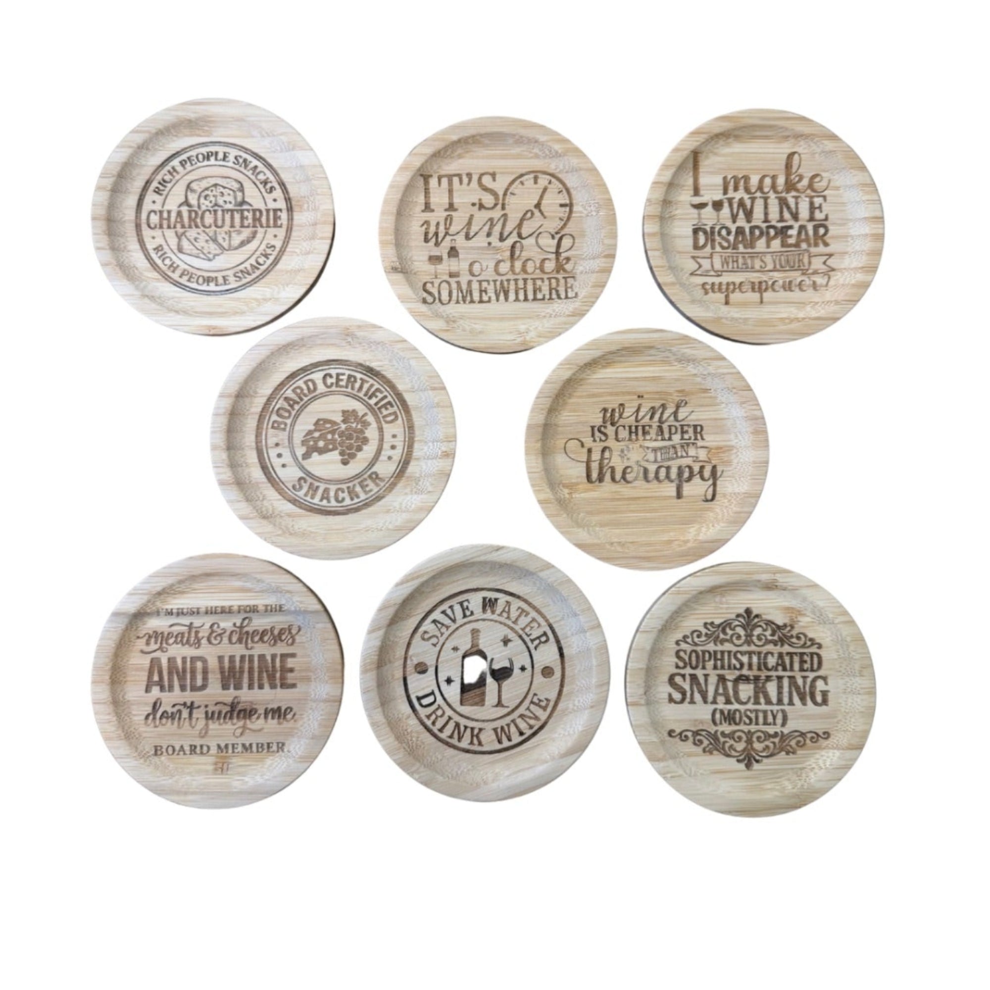 Charcuterie Glass Toppers