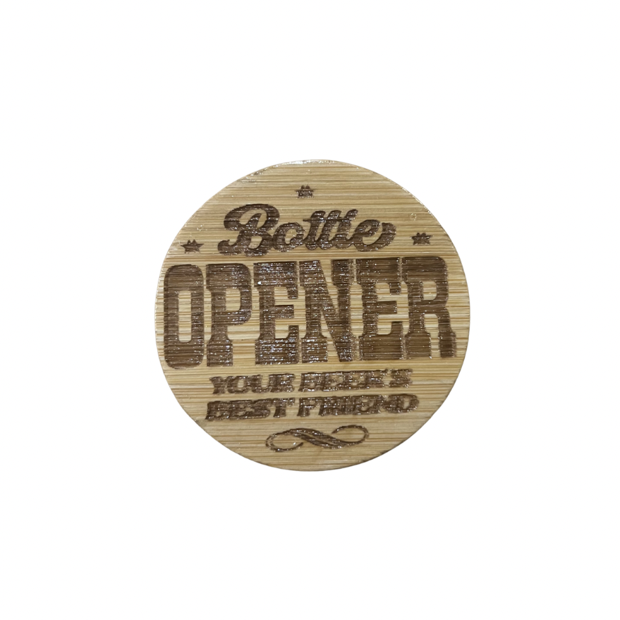 Round Magnetic Bottle Openers