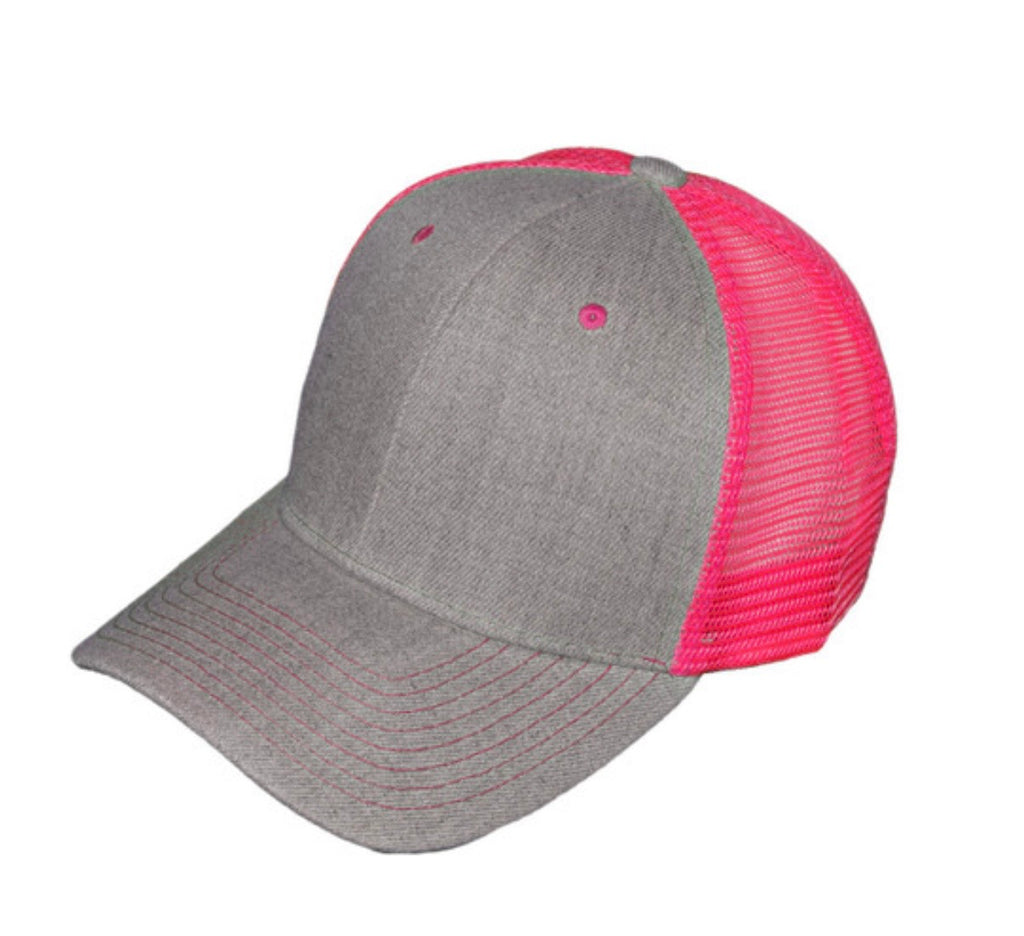 Trucker Hats with Leather Patch